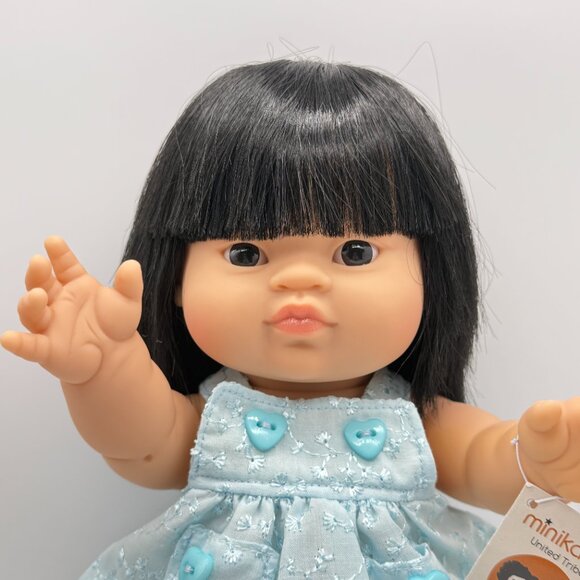 Minikane Baby Doll 13" JADE Vanilla Scented Anatomically Correct & Outfit - Picture 5 of 13